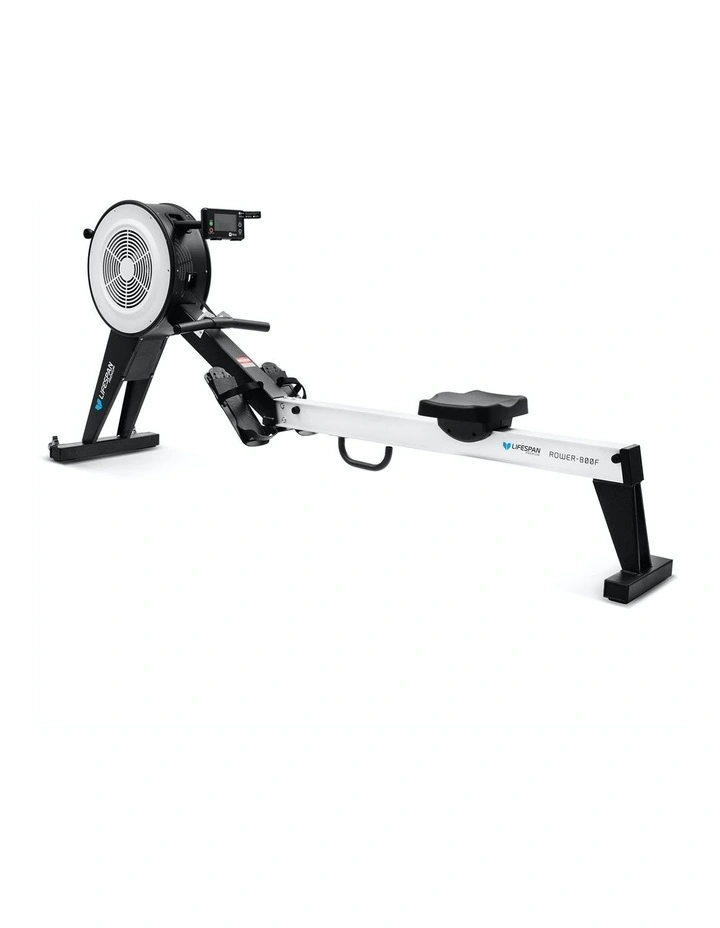 Air & Magnetic Commercial Rowing Machine in Black