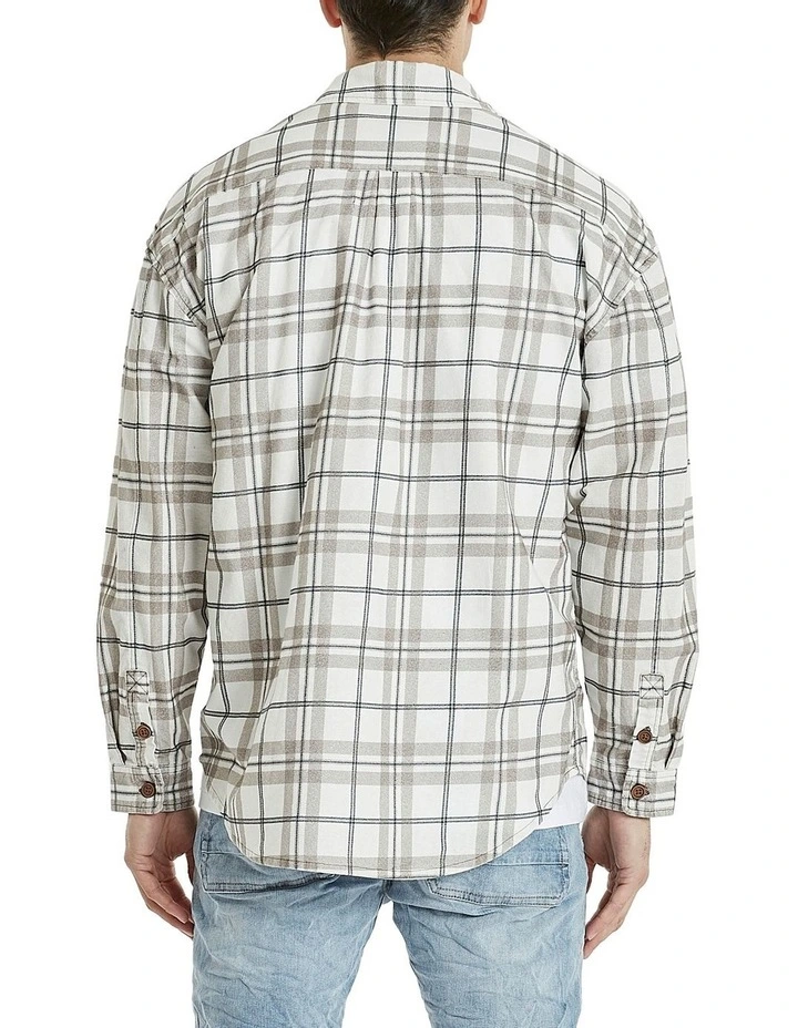 Seville Overshirt in Taupe