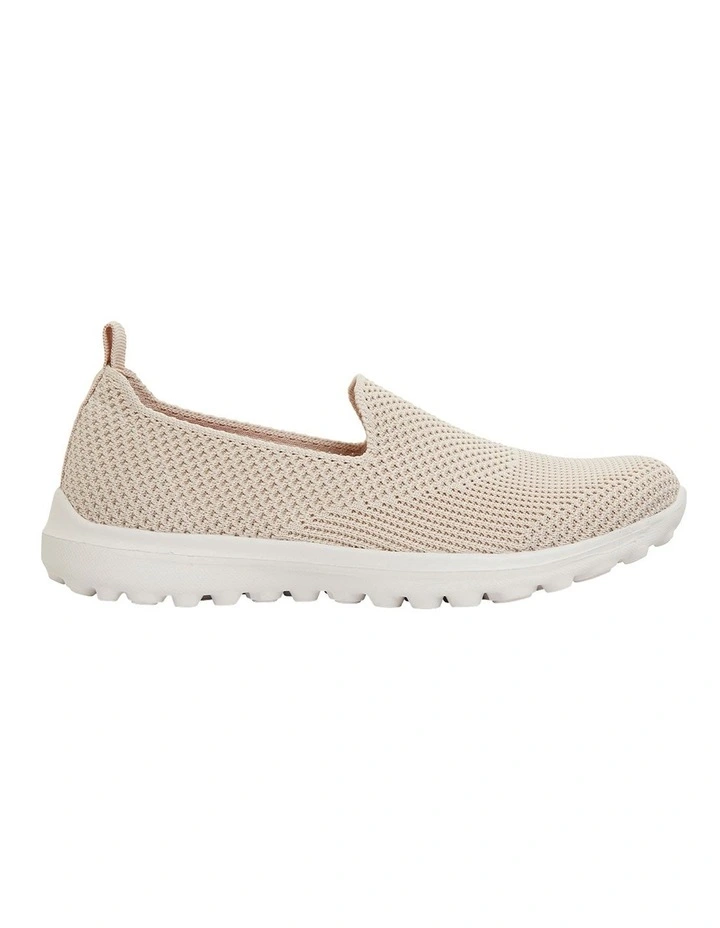 Peak Beige Stretch Sneakers