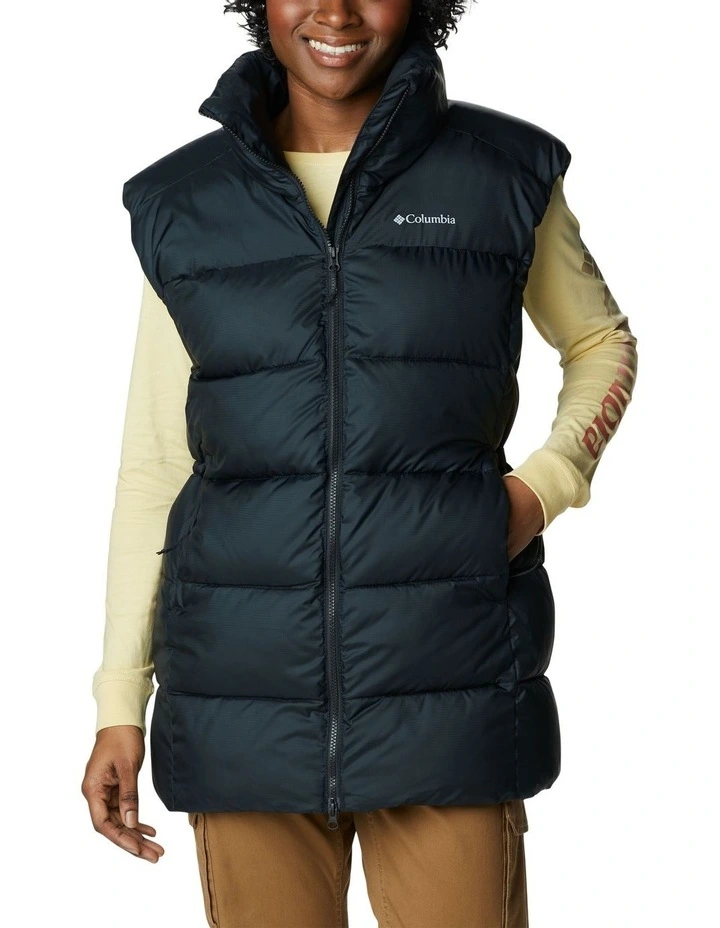 Puffect Mid Insulated Vest in Black