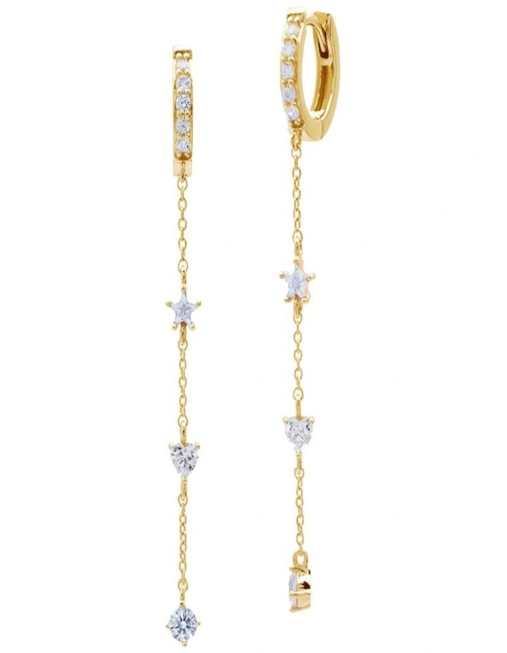 Christmas Journey Clara Earrings in Gold