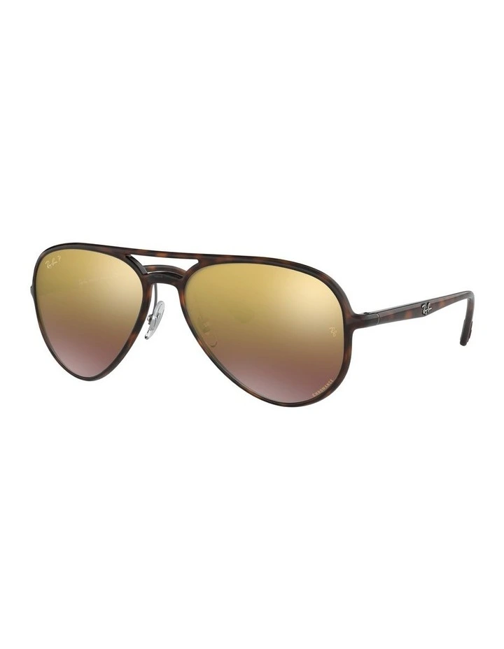 RB4320 Chromance Brown Polarised Sunglasses