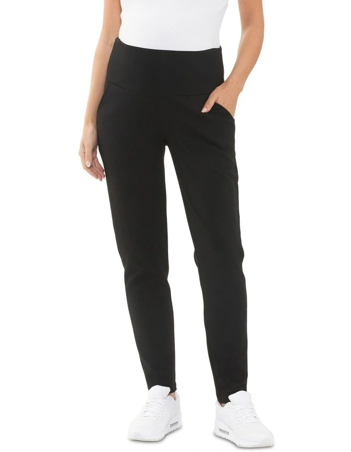 Super Soft Scuba Jogger in Black
