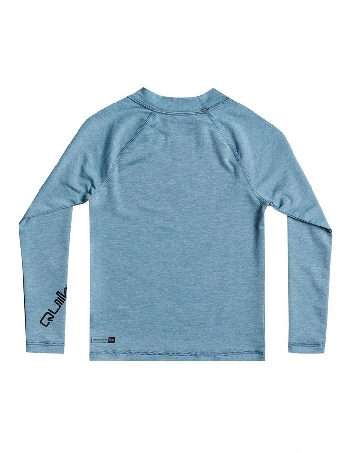 All Time Long Sleeve Surf Tee in Provincial Blue Heather