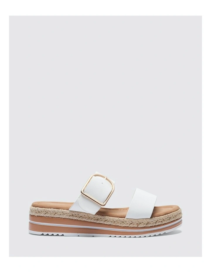 Boston Sandal in White