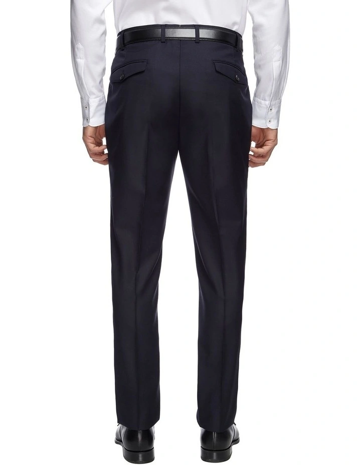 Saunders Navy Slim Trousers
