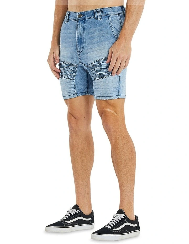 Hellcat Denim Short in Newport Blue