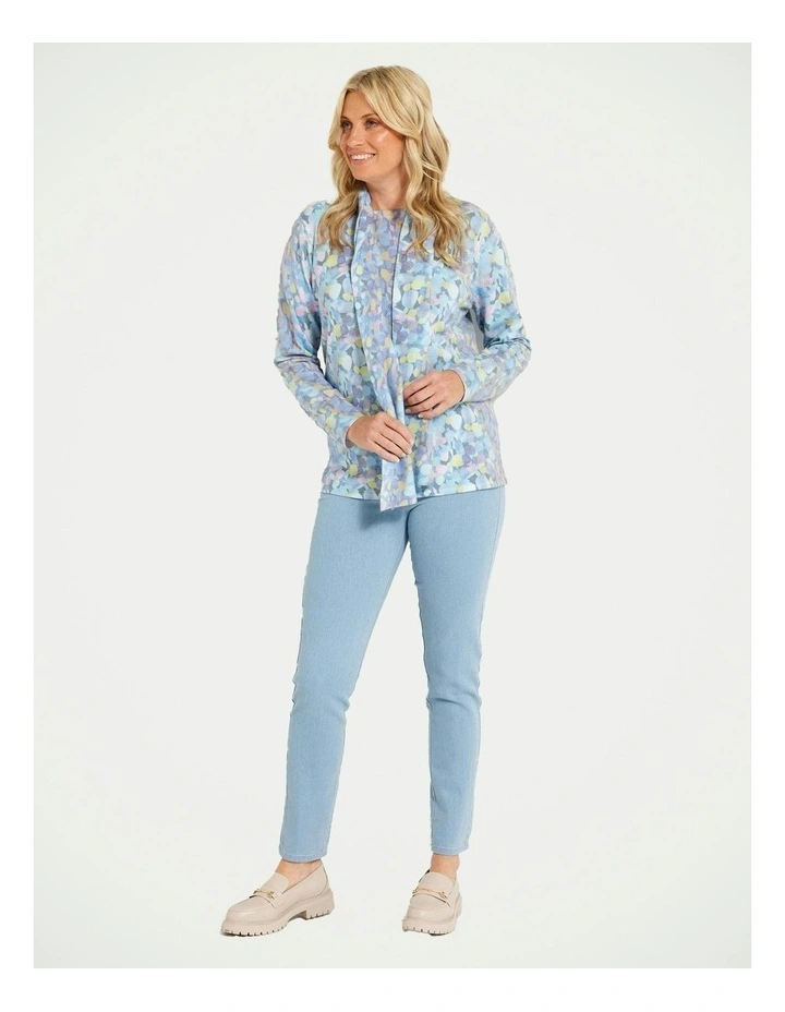 Somerset Print Sweater in Assorted