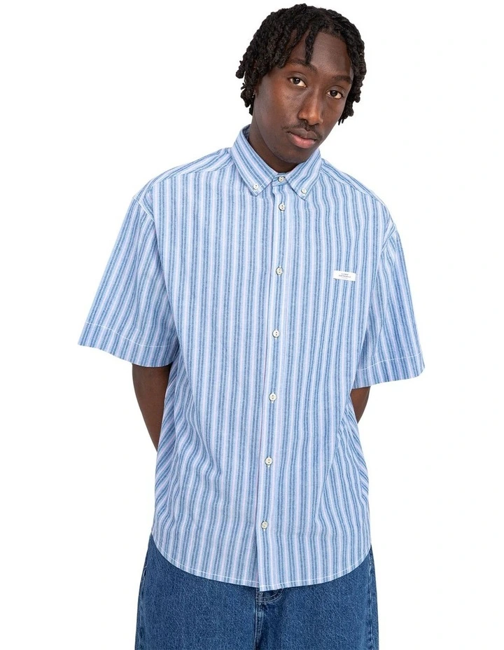 Cambridge Short Sleeve Shirt in Blue
