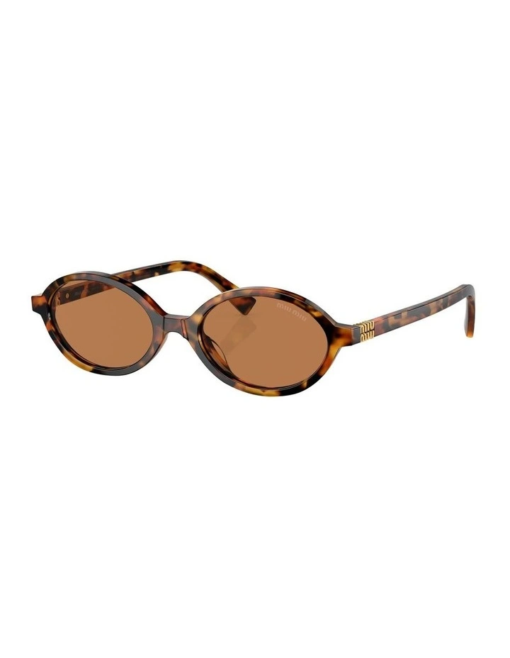 MU 04ZS Sunglasses in Tortoise