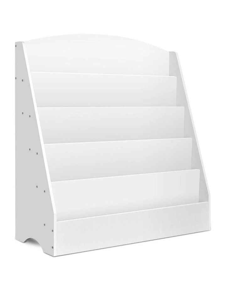 Shelf Organiser Display Rack 5 Tiers in White