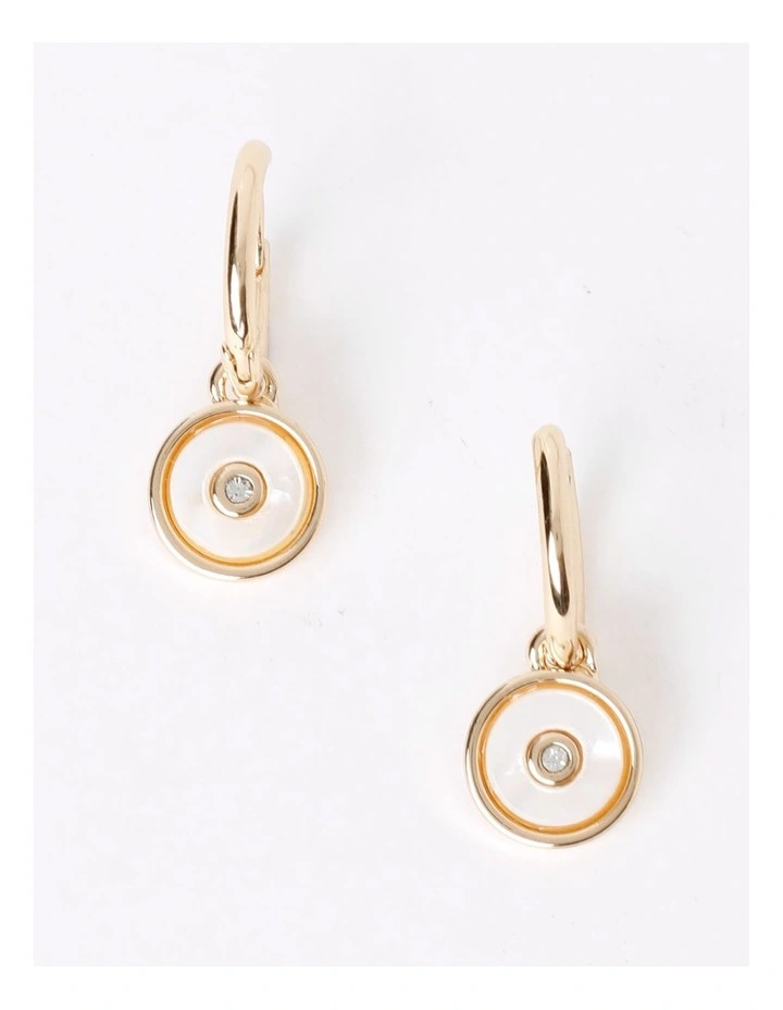 Enamel Earring in Assorted