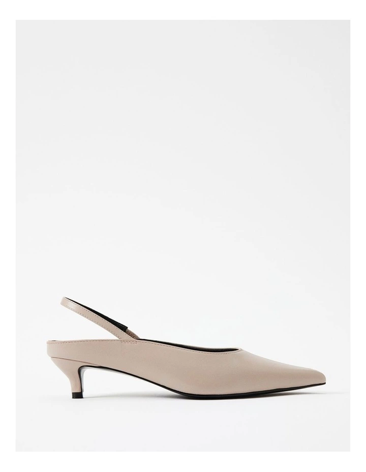 The Scout Leather Slingback in Mocha
