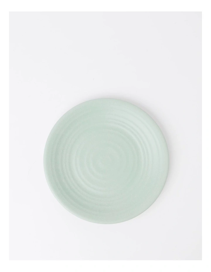 Sealers Cove Salad Plate in Matte Green