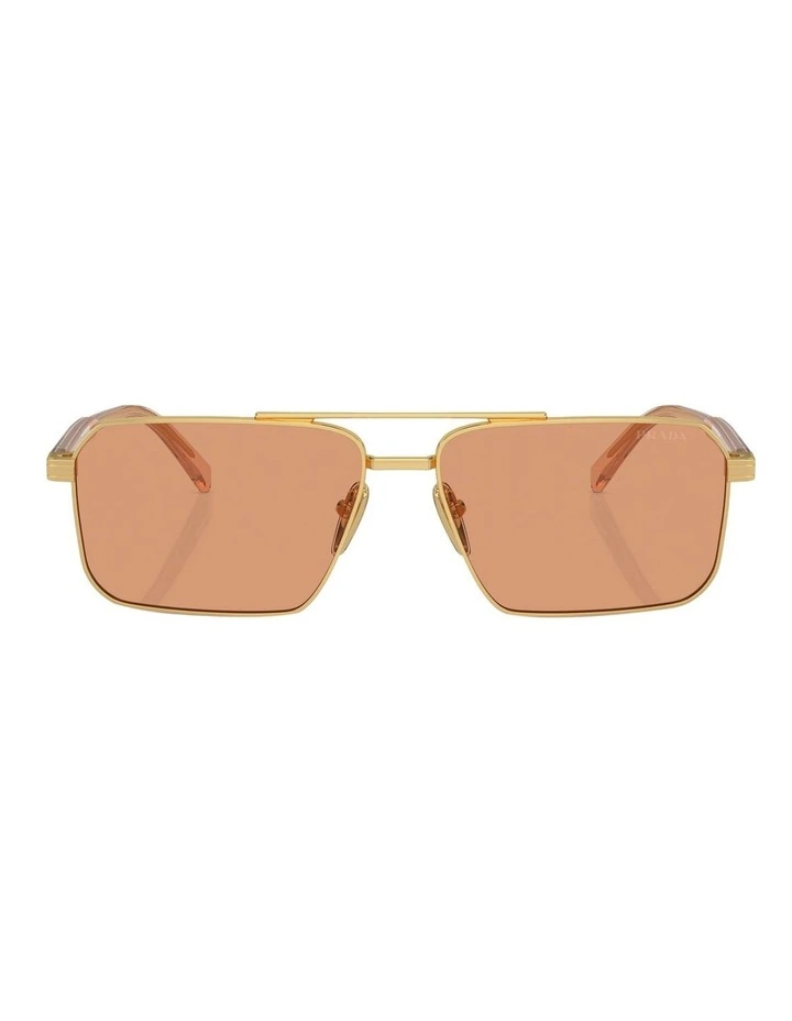 PR A57S Sunglasses in Gold