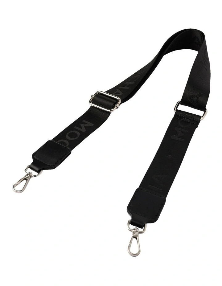 Logo Webbing Strap in Black