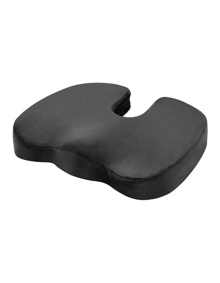 Memory Foam Seat Cushion in Black