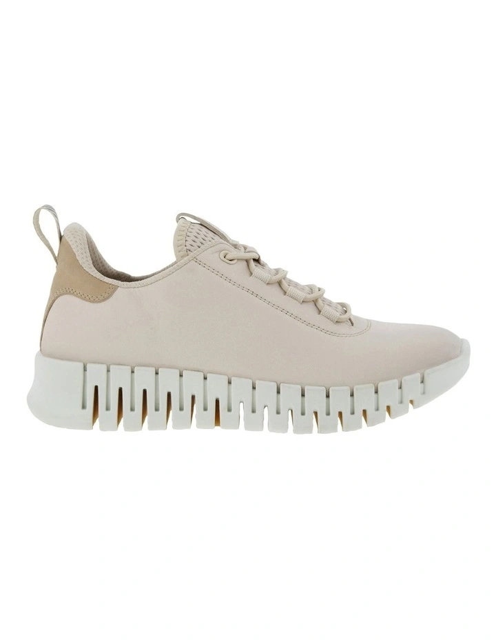Gruuv Leather Sneaker in Beige