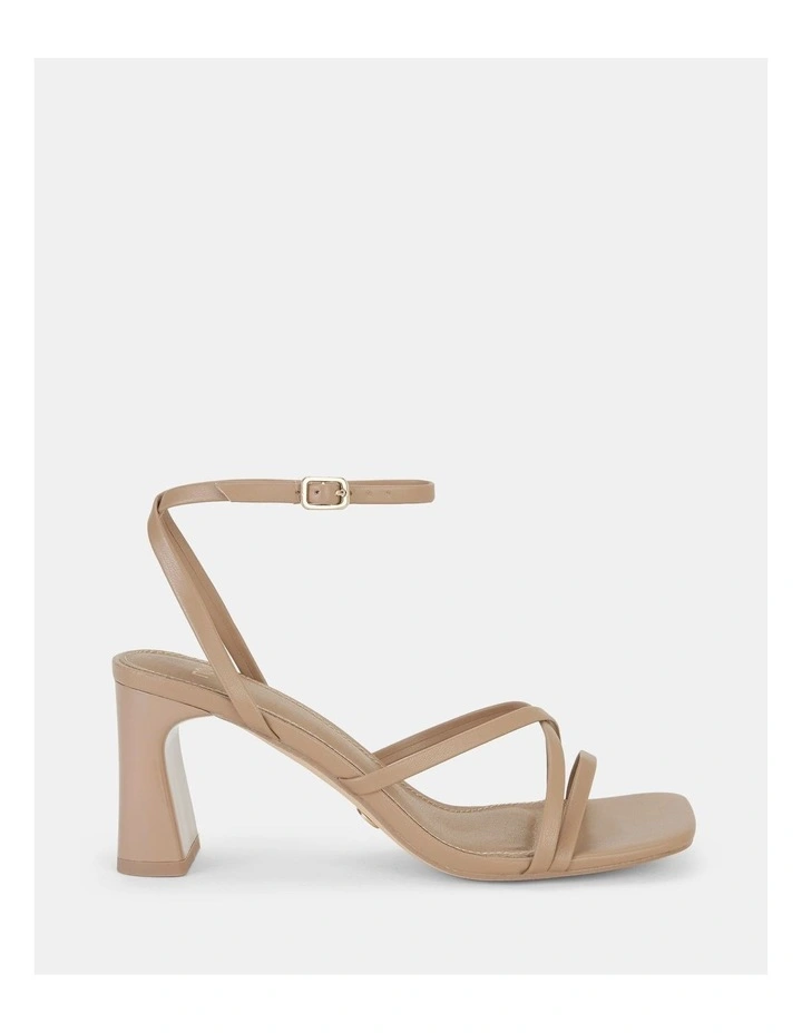 Urelia Strappy Sandals in Camel