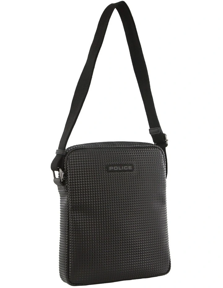 Pyramid Cross-Body Bag in Black