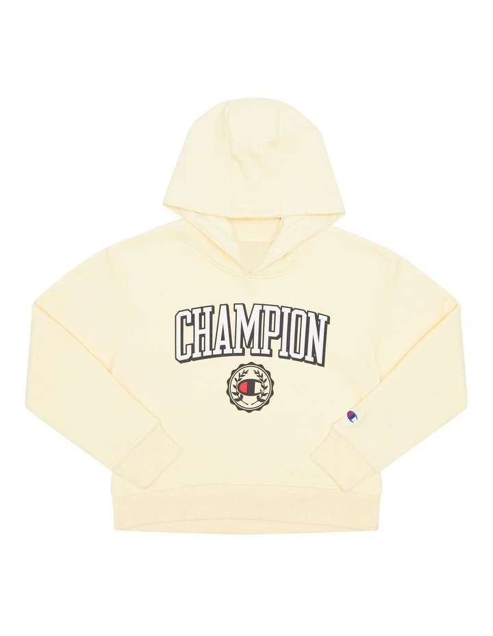 Graphic Hoodie in Post Yellow