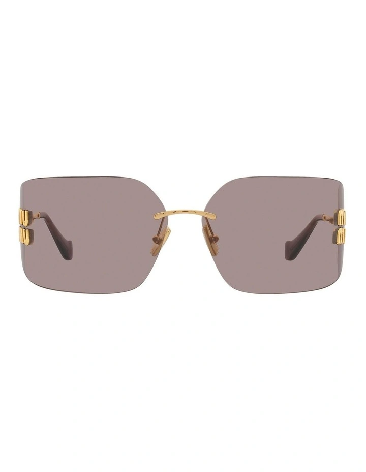 MU 54YS Sunglasses in Gold