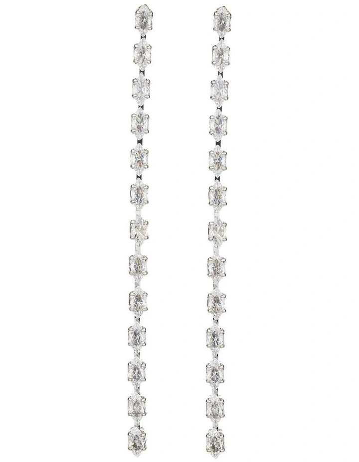 Bridal Earring in Rhodium