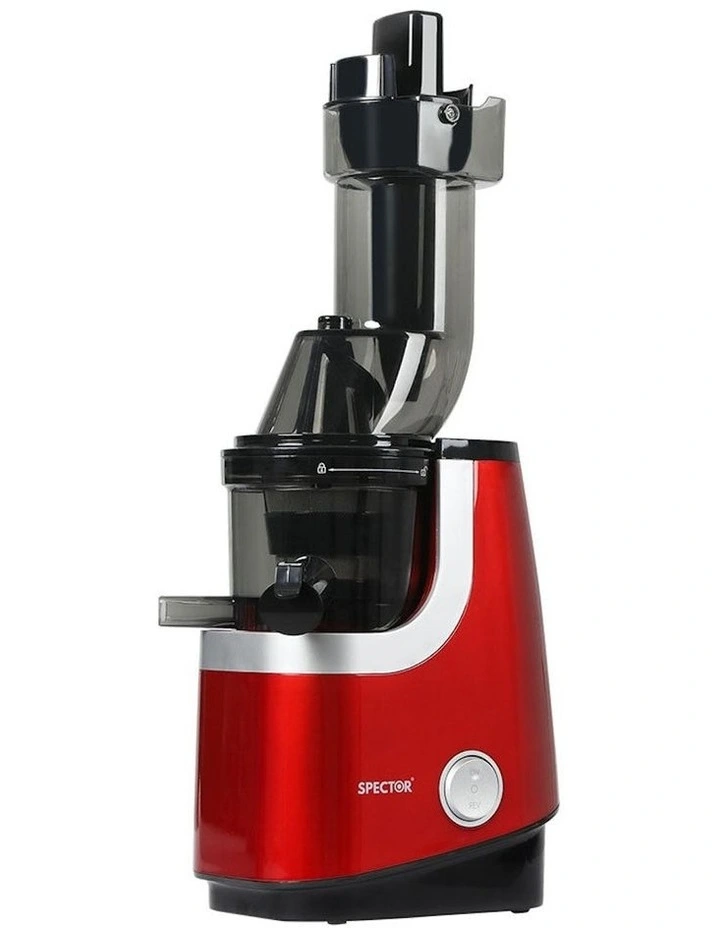 Cold Press Slow Fruit Juicer in Red