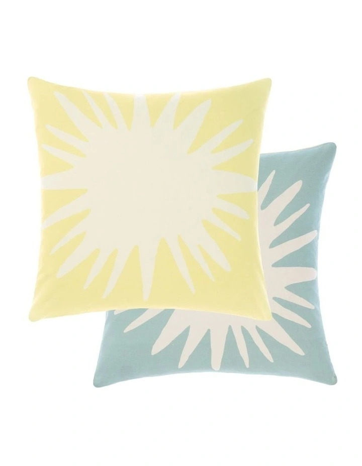 Visage Cushion 48x48cm In Seafoam