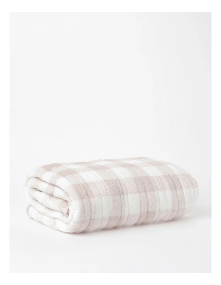 Check Heated Throw