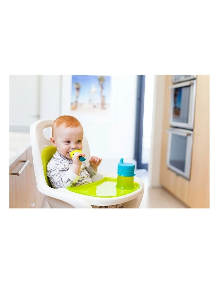 Pulp Silicone Feeder for Baby/Infant Feeding/Weaning/Teething Green/Blue