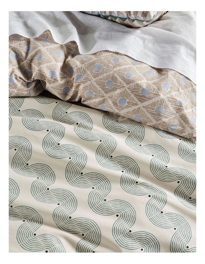 Aida Quilt Cover Set In Sky