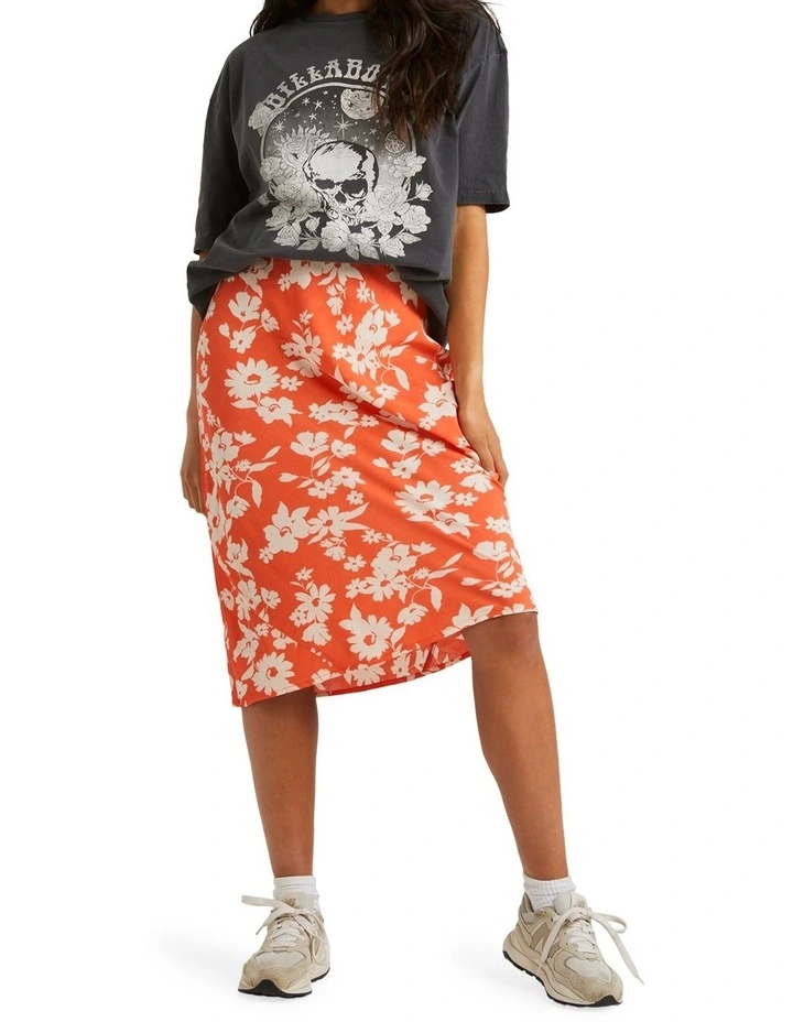 Hazy Dream Skirt in Nectarine