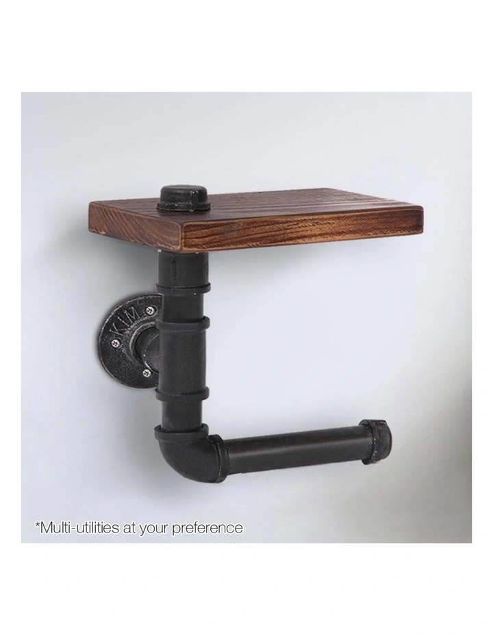 DIY Bathroom Toilet Roll Holder