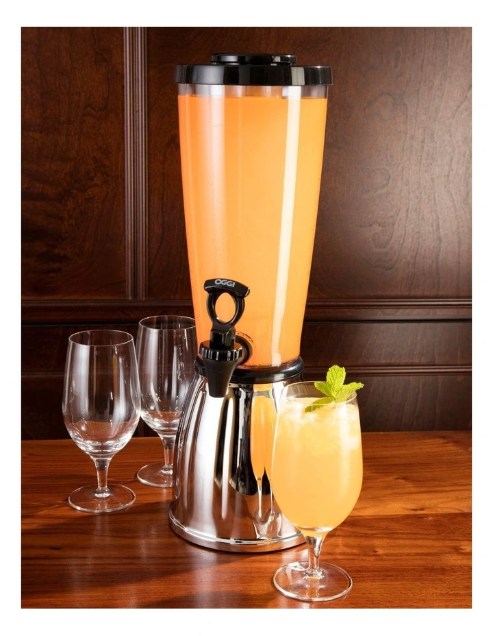 Beverage Dispenser with Ice Tube 2.839L