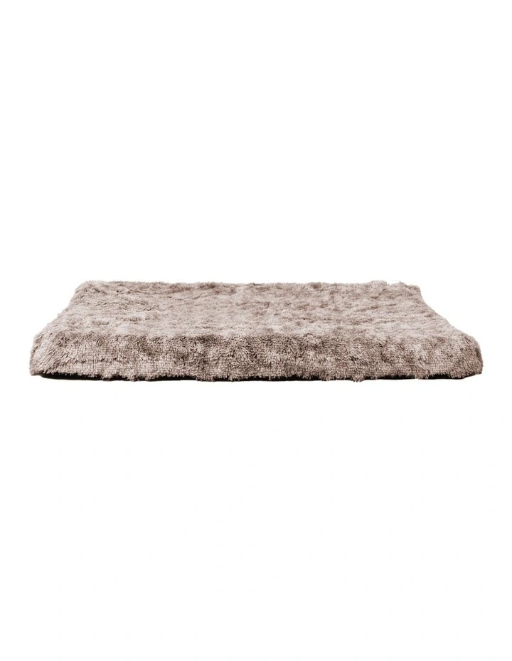 Dog Mat Bed L in Coffee