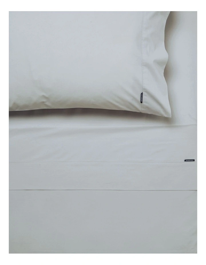 Linen House Remo Fitted Sheet in Silver
