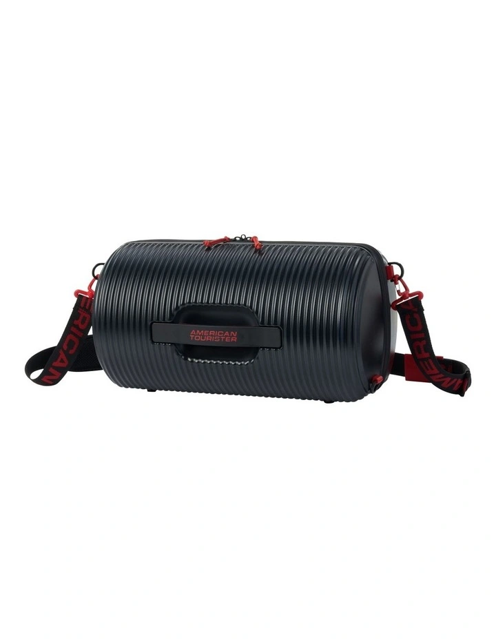 Rollio Duffle Bag in Black/Red