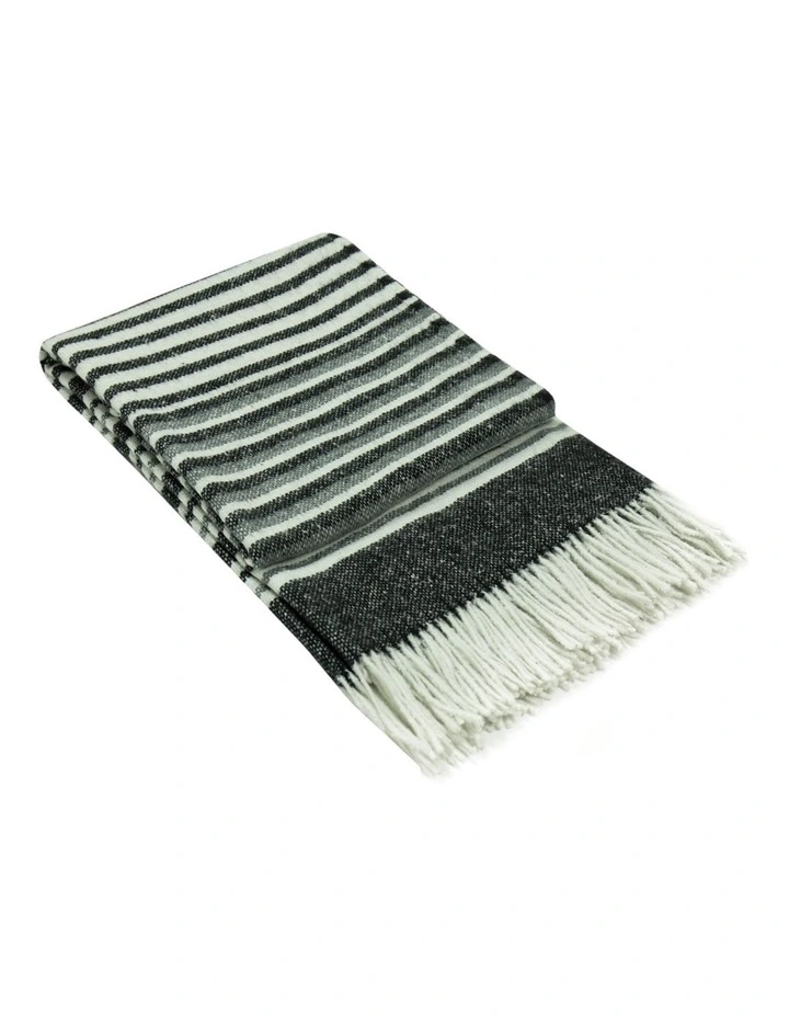 Richmond Throw Blanket in Monochrome