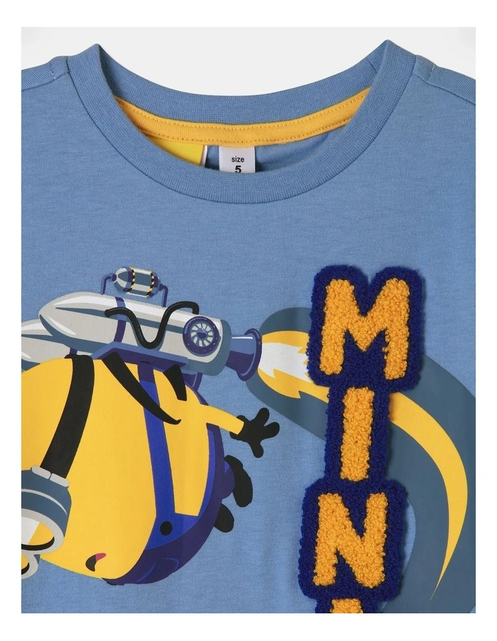 Despicable Me Cape T-Shirt in Bluestone