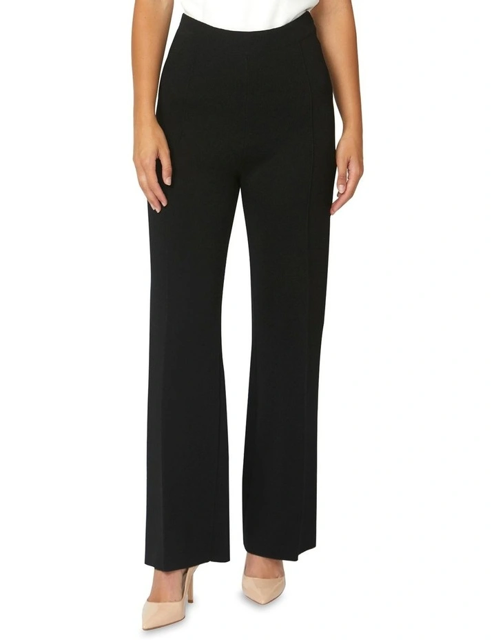 Milano Knit Pants in Black