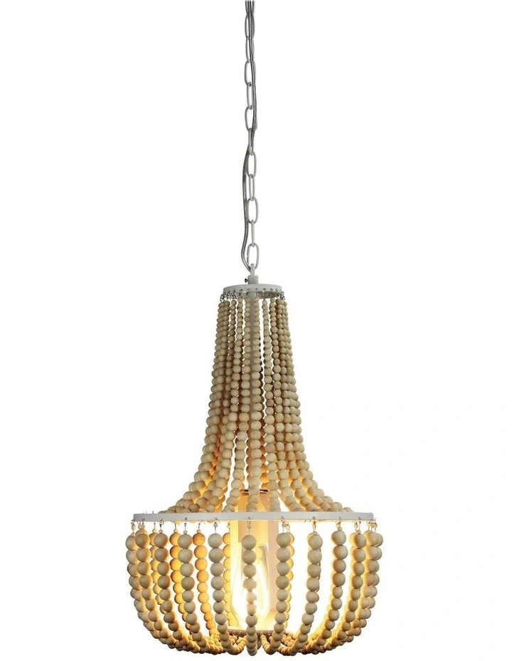Cascara Natural 1 Light Pendant Light Natural