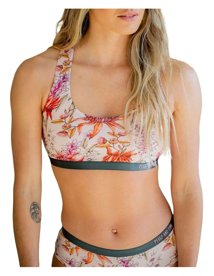 Botanical Bra in Pink
