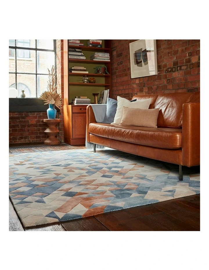 Asiatic Enigma Rug in Blue