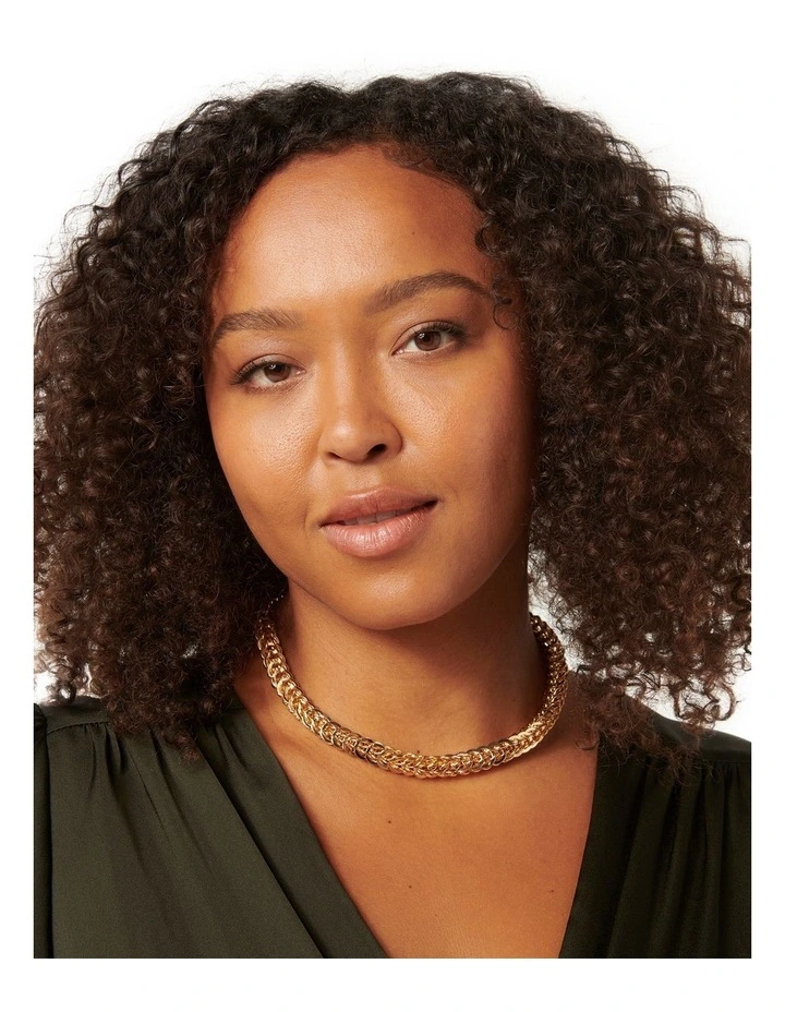 Signature Cole Chunky Necklace in Gold