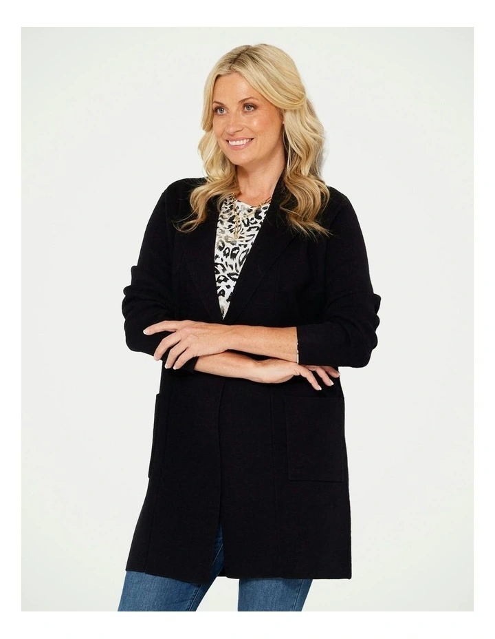 Milano Coatigan in Black