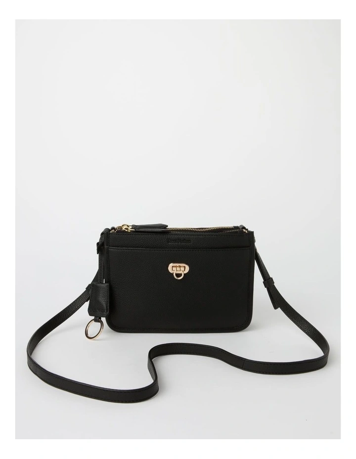 Jacqui Crossbody Bag in Black