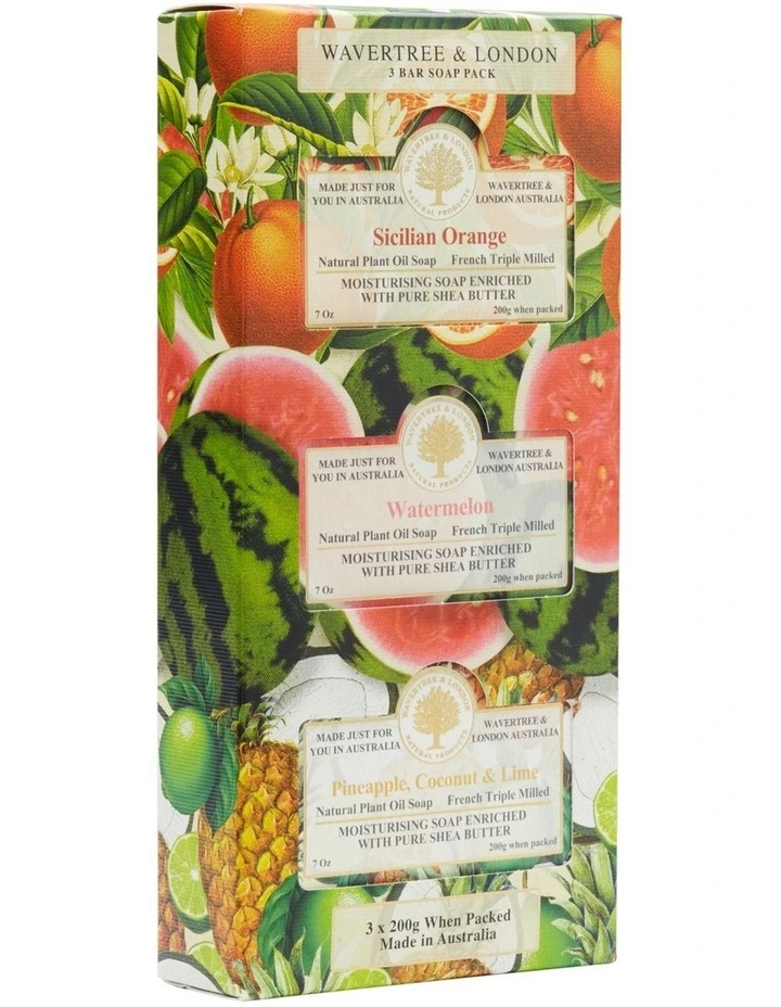 Fruit Trio Soap Pack