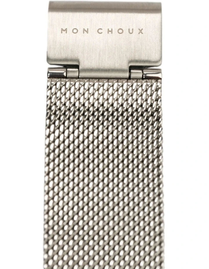 Classic Mesh Watch Strap 18mm in Silver