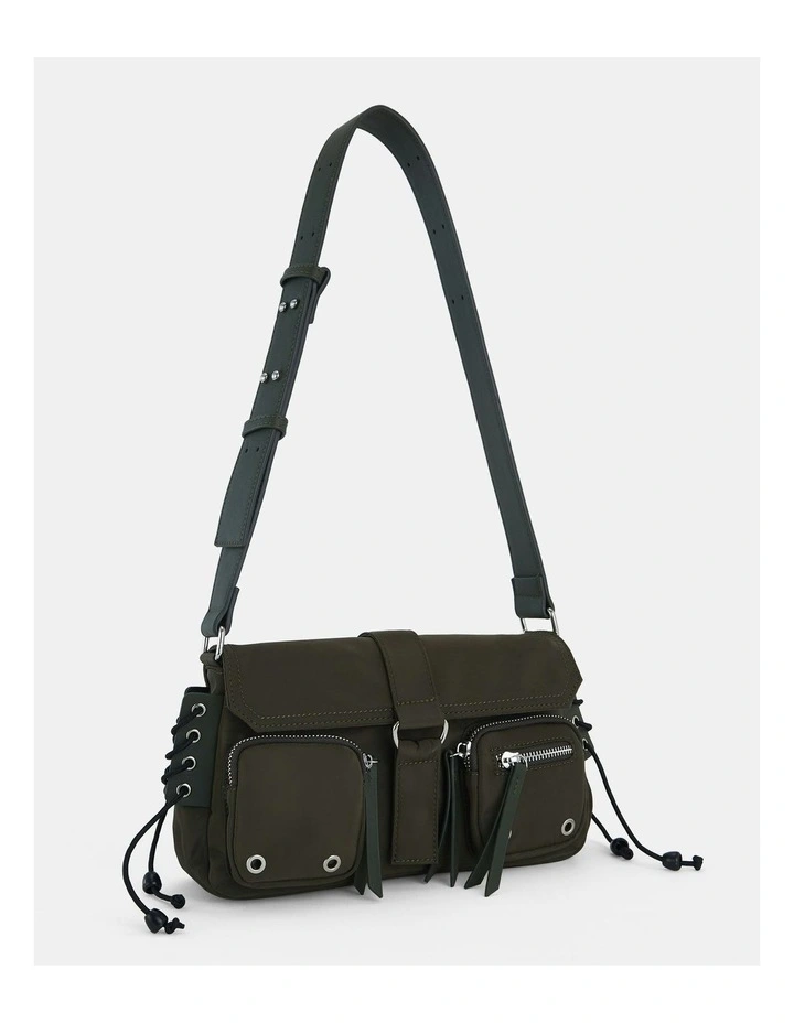 Albi Crossbody Bag in Khaki